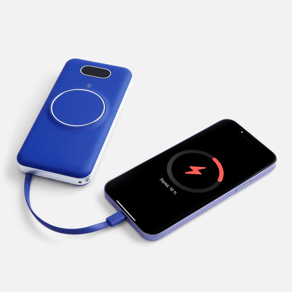 Внешний аккумулятор Omni Pro 10000 мАч, синий_6