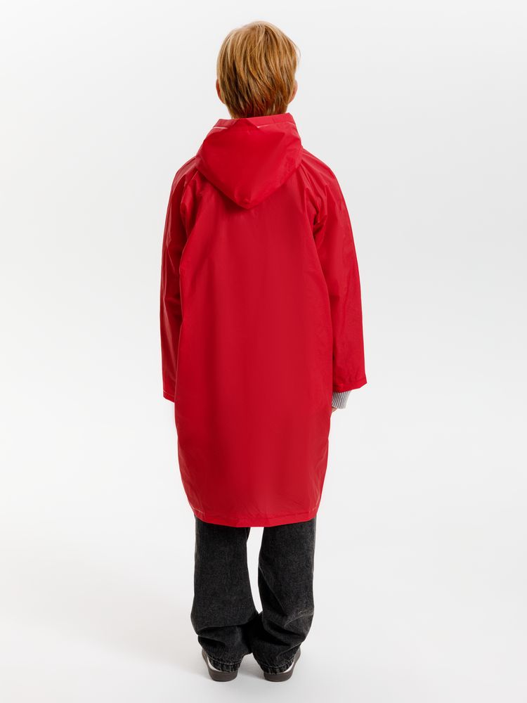 Дождевик детский RainDrop Kids, красный_14
