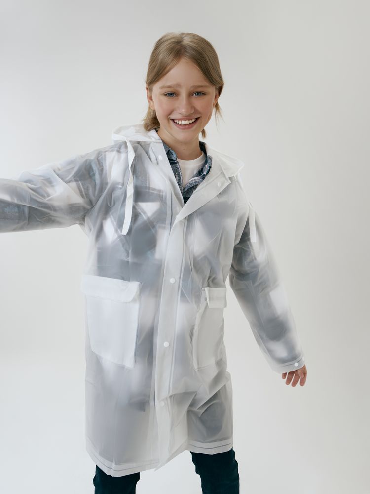 Дождевик детский RainDrop Kids, белый_6