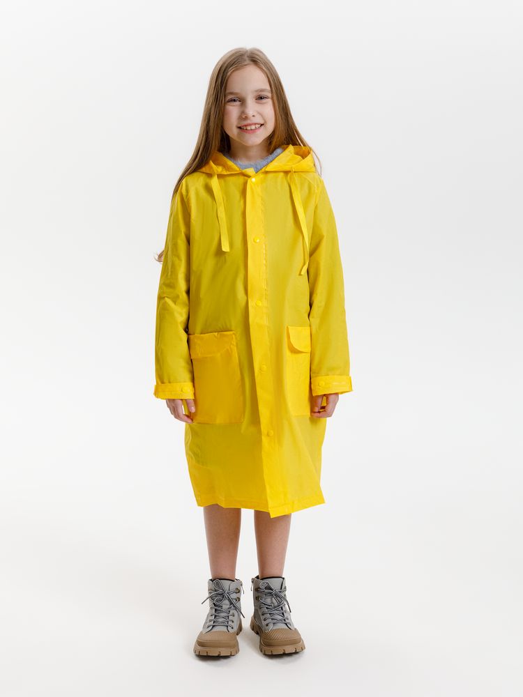 Дождевик детский RainDrop Kids, желтый_6