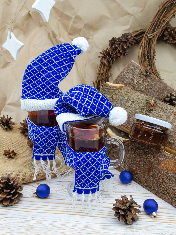 Шарфик на игрушку Dress Cup, синий_1