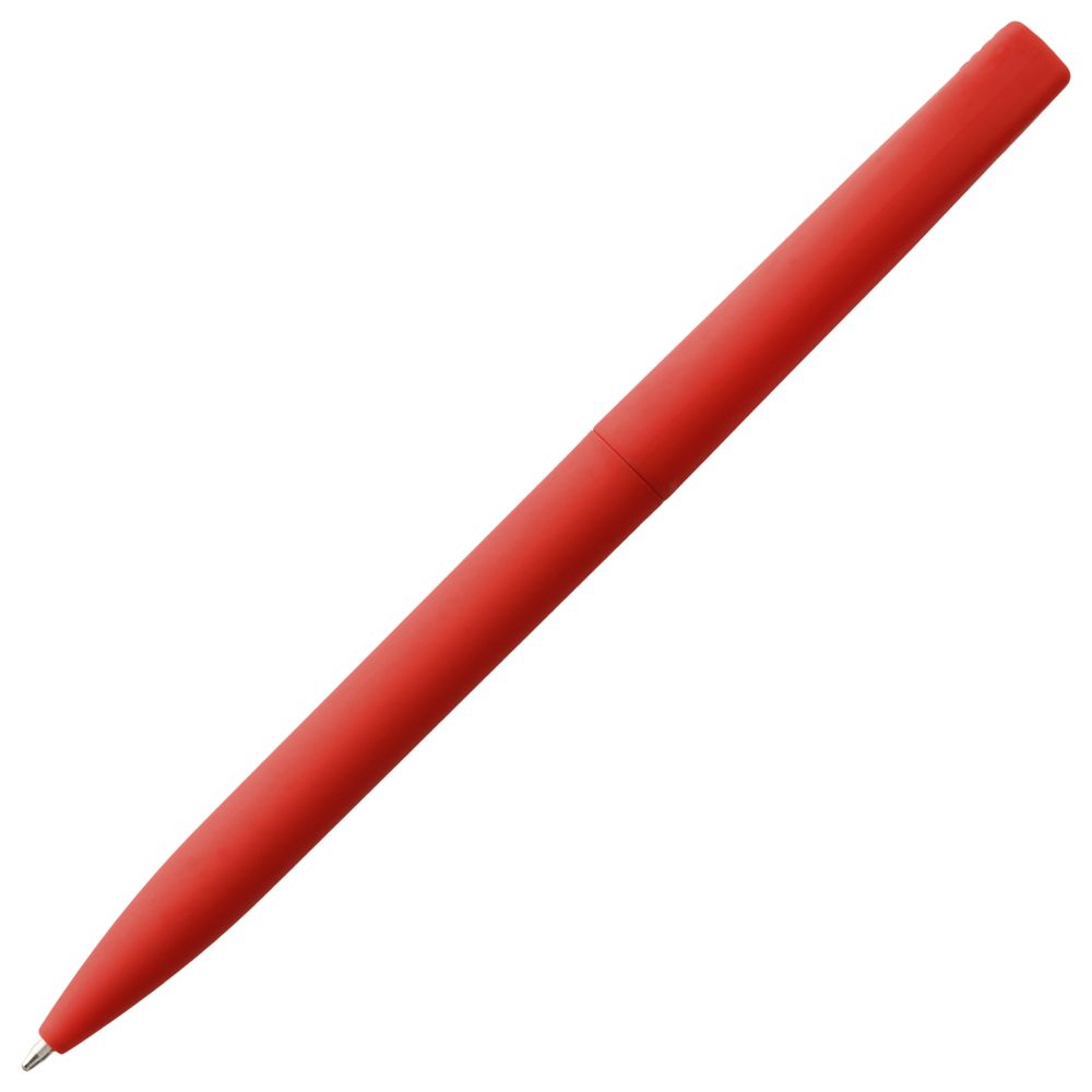 Ручка шариковая Pin Soft Touch, красная_2