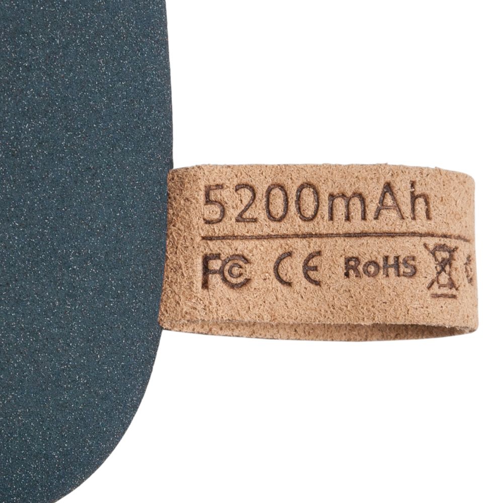 Внешний аккумулятор Pebble 5200, серо-синий_1