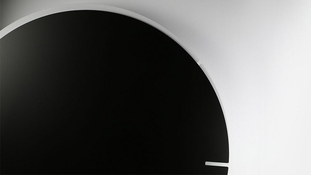 Часы настенные Melancholia Clock, черные_1