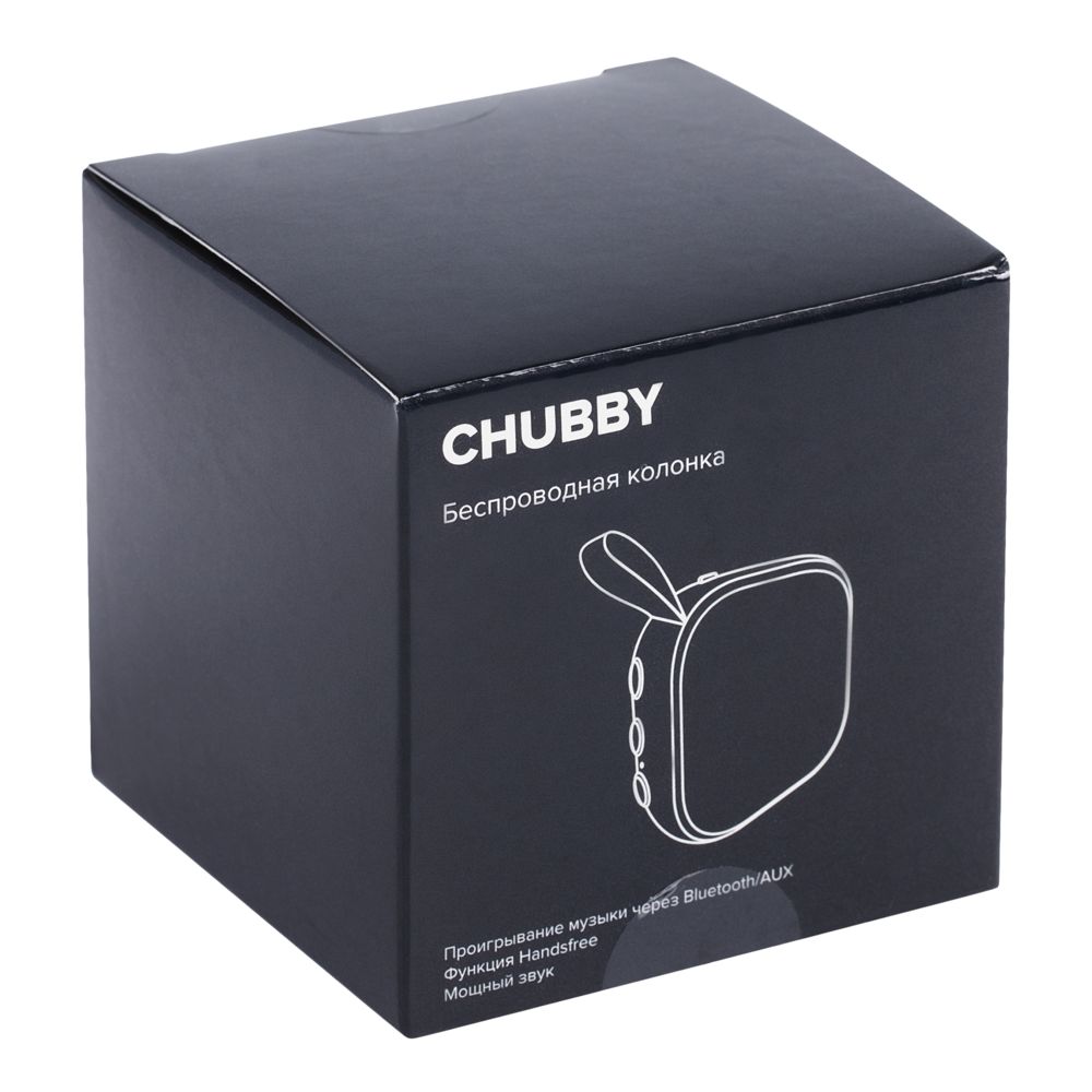 Беспроводная колонка Chubby, черная_6