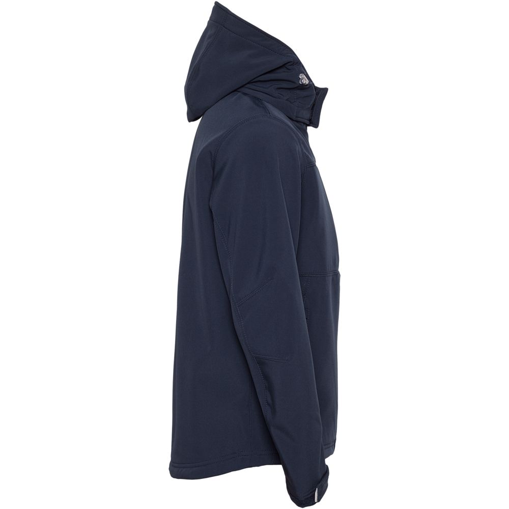 Куртка мужская Hooded Softshell темно-синяя_0