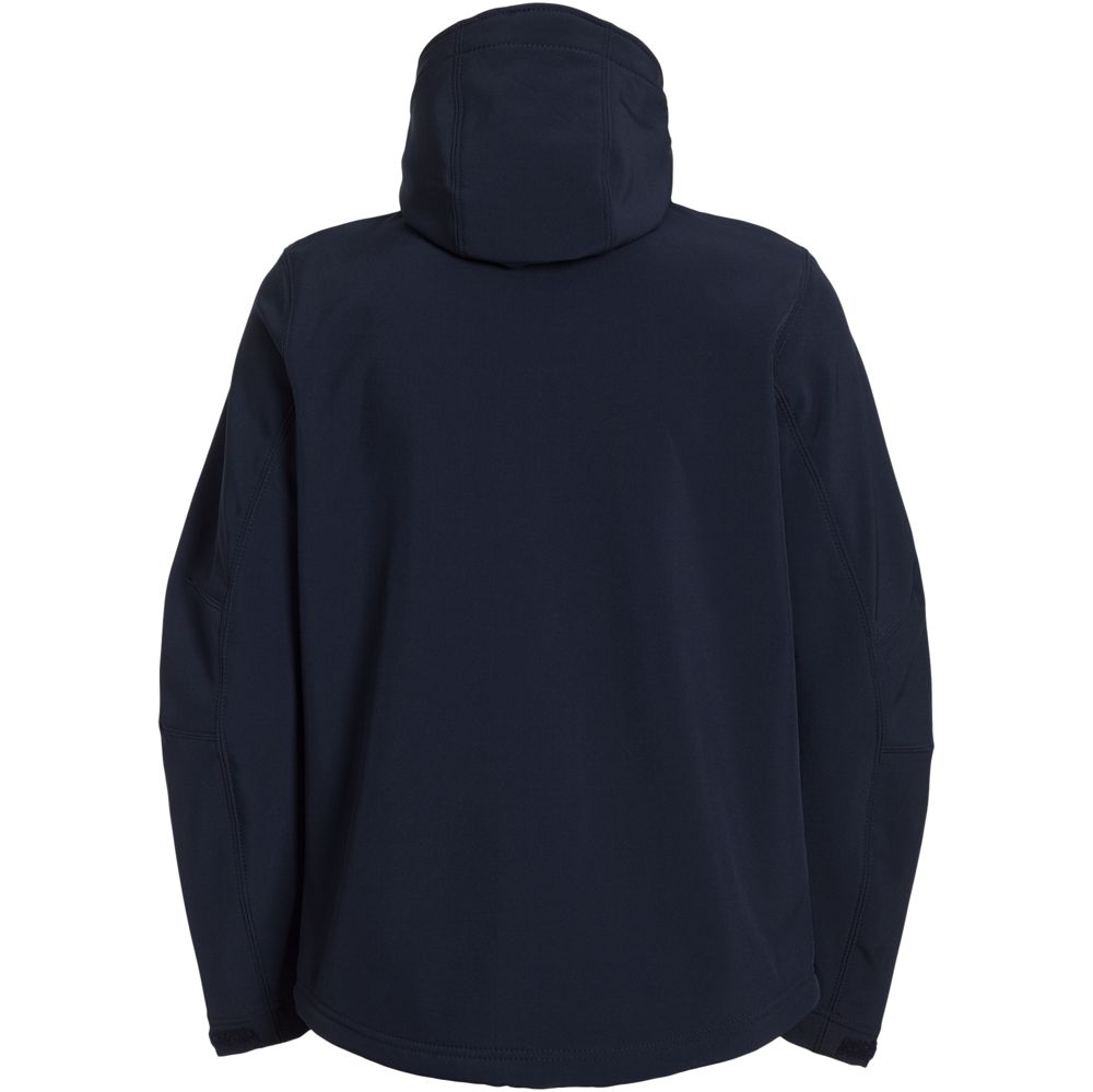 Куртка мужская Hooded Softshell темно-синяя_1