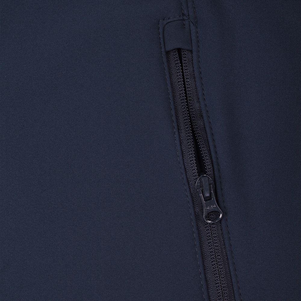 Куртка мужская Hooded Softshell темно-синяя_3