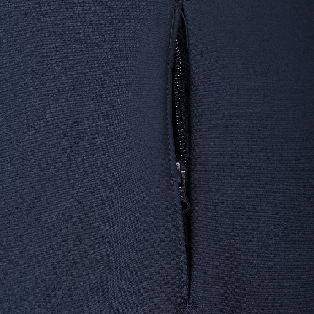 Куртка женская Hooded Softshell темно-синяя_3