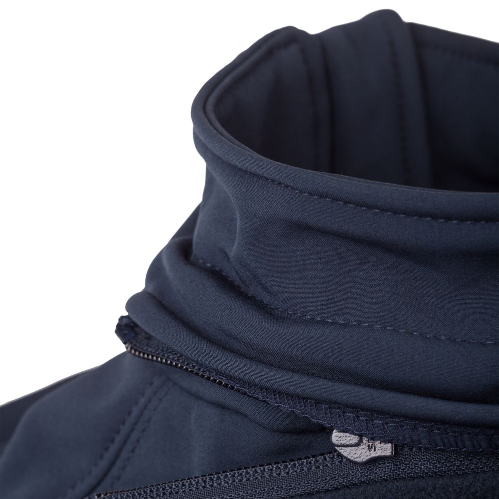 Куртка женская Hooded Softshell темно-синяя_2