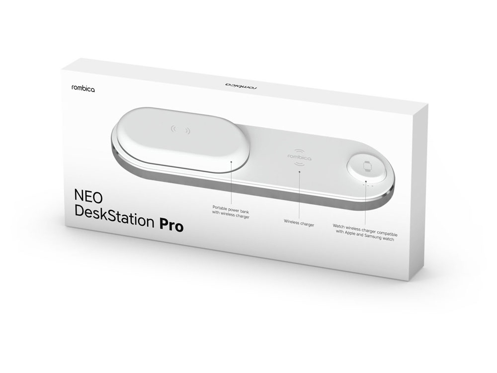 Набор из зарядной станции 4-в-1 и внешнего аккумулятора «NEO DeskStation Pro», 8000 мАч_4