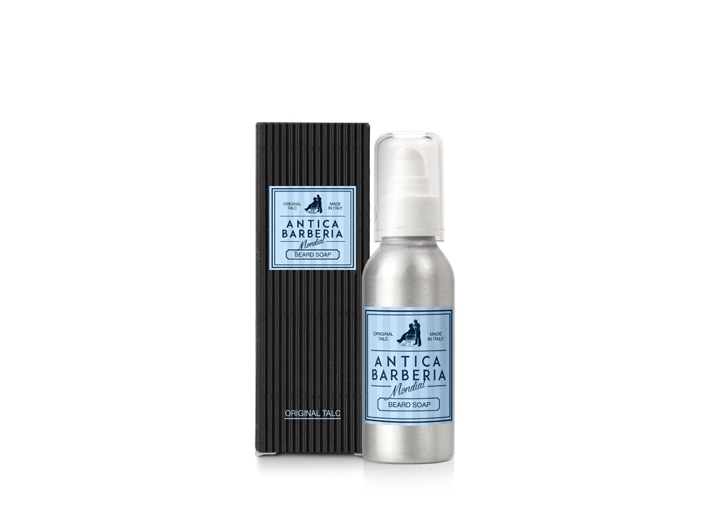 Мыло для бороды Antica Barberia «ORIGINAL TALC», фужерно-амбровый аромат, 100 мл_1