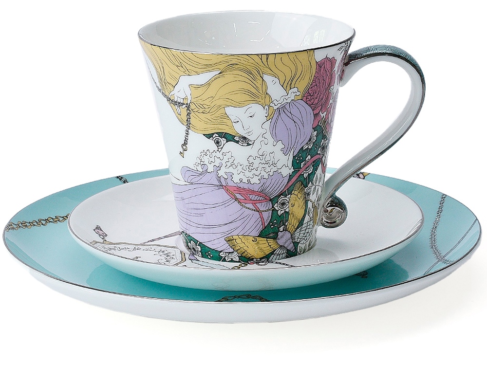 Набор чашка и блюдце «TEA SET ALICE»_17