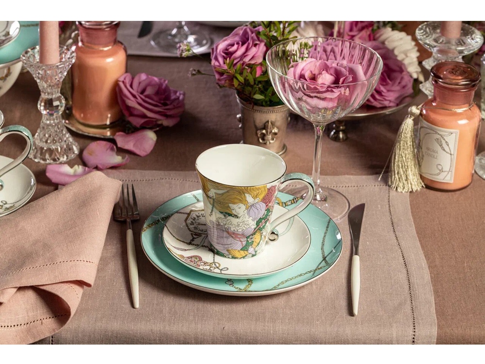 Набор чашка и блюдце «TEA SET ALICE»_4