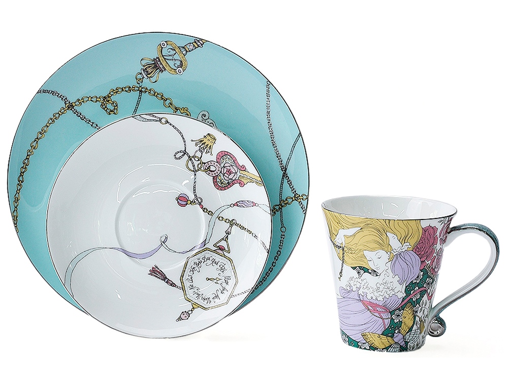 Набор чашка и блюдце «TEA SET ALICE»_18