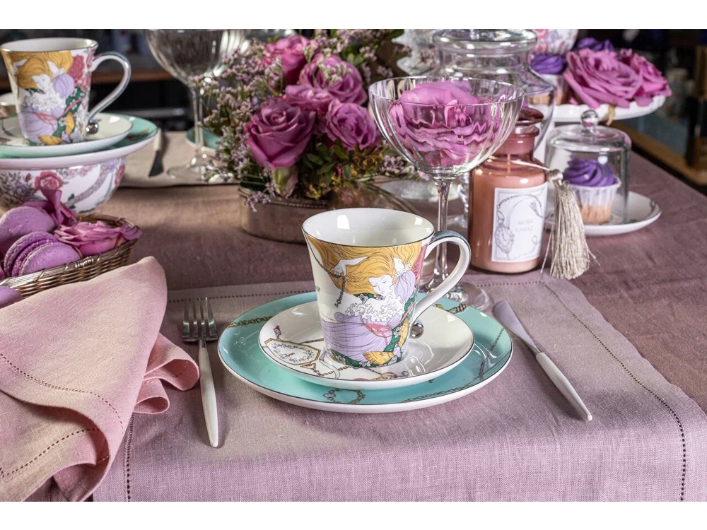 Набор чашка и блюдце «TEA SET ALICE»_1