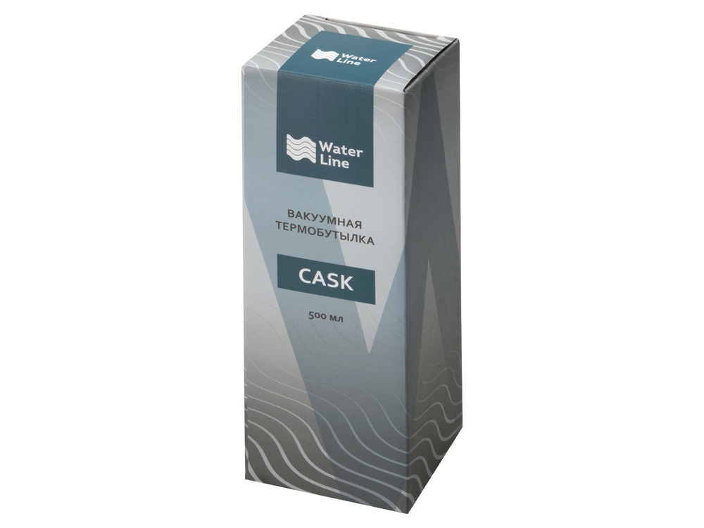 Вакуумная термобутылка с медной изоляцией «Cask», soft-touch, 500 мл, серебристый_6