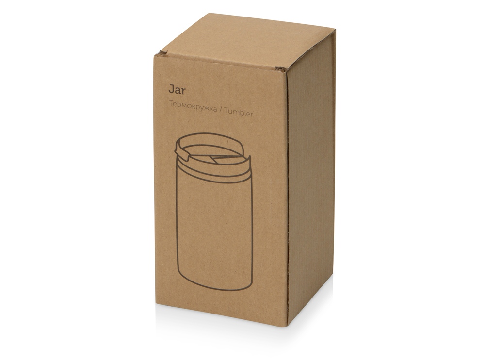 Термокружка «Jar», серебристый_3