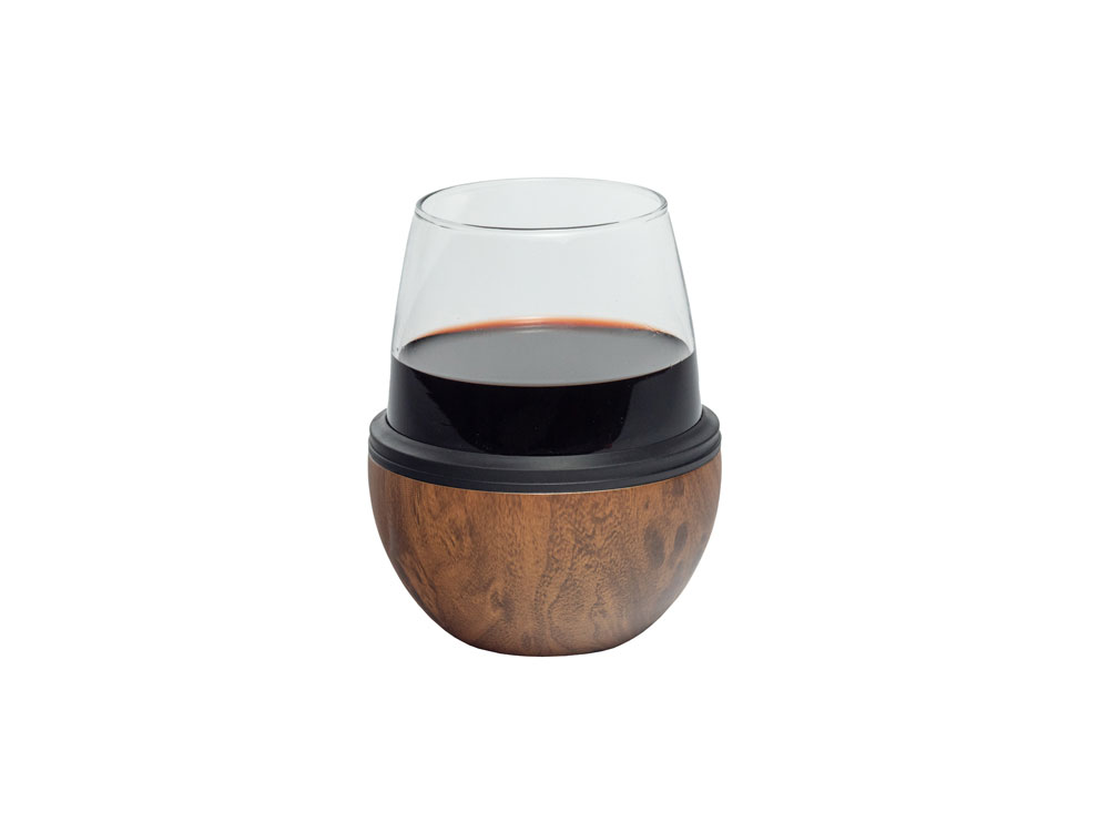 Тумблер для вина «WINE KUZIE», дерево
