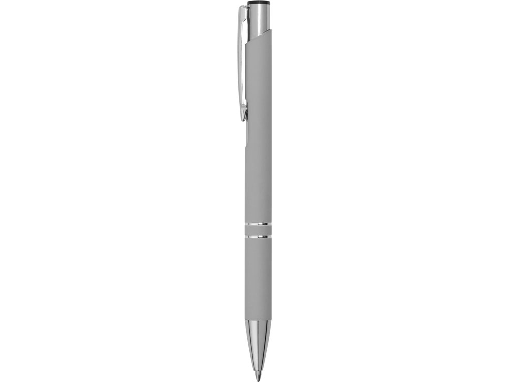 Ручка металлическая шариковая «Legend Gum» soft-touch, серый_2