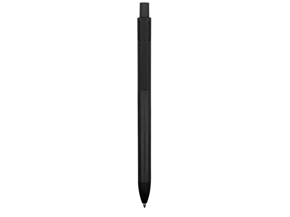 Ручка металлическая soft-touch шариковая «Haptic», черный_1