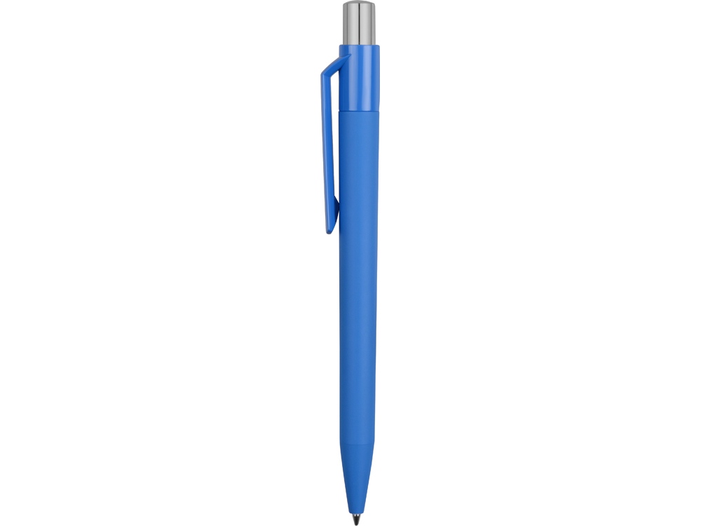 Ручка пластиковая шариковая «On Top SI Gum» soft-touch, синий_2