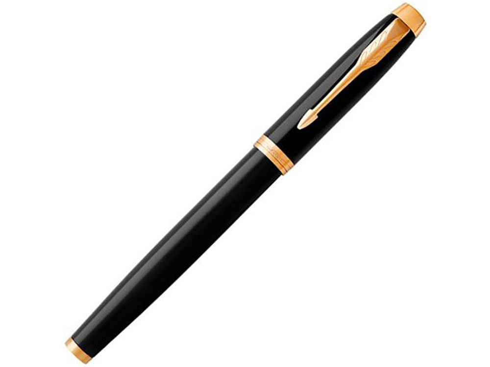 Ручка роллер Parker «IM Core Brushed Metal GT», черный_1