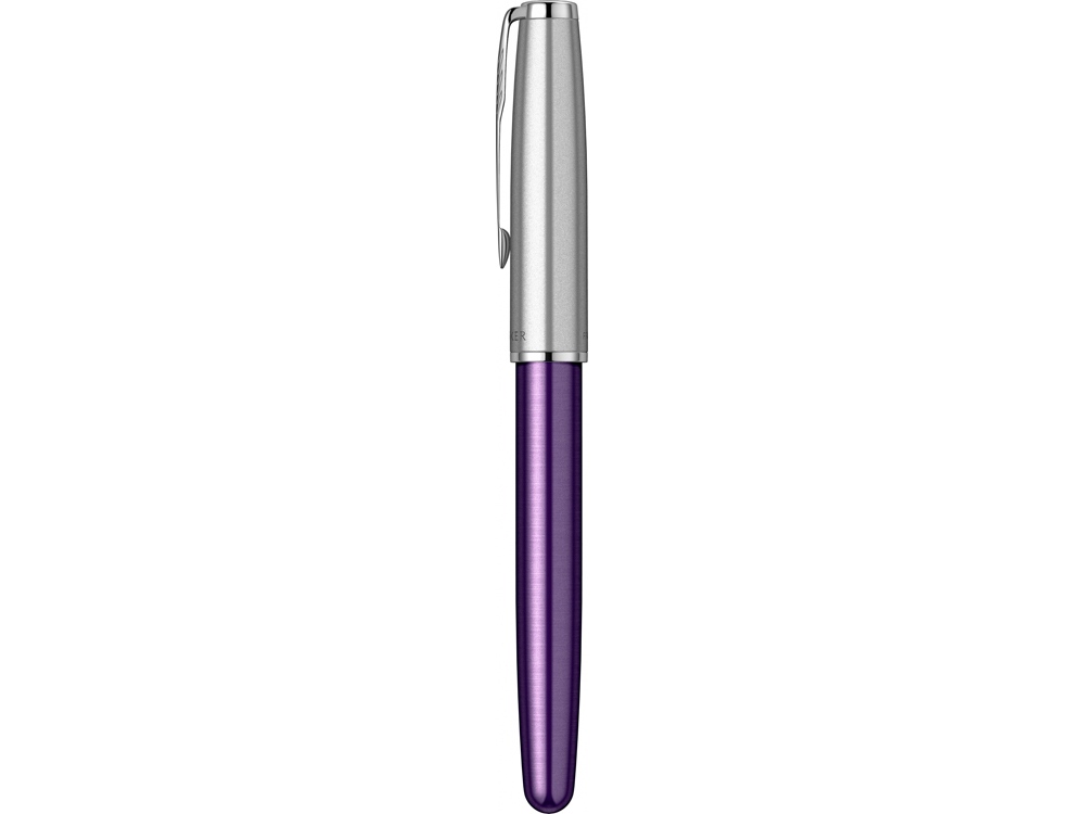 Ручка-роллер Parker «Sonnet Essentials Green SB Steel CT», серебристый_5