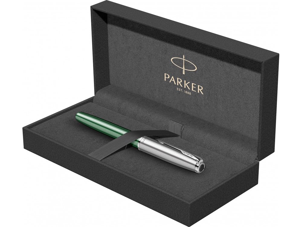 Ручка-роллер Parker «Sonnet Essentials Green SB Steel CT», зеленый_7