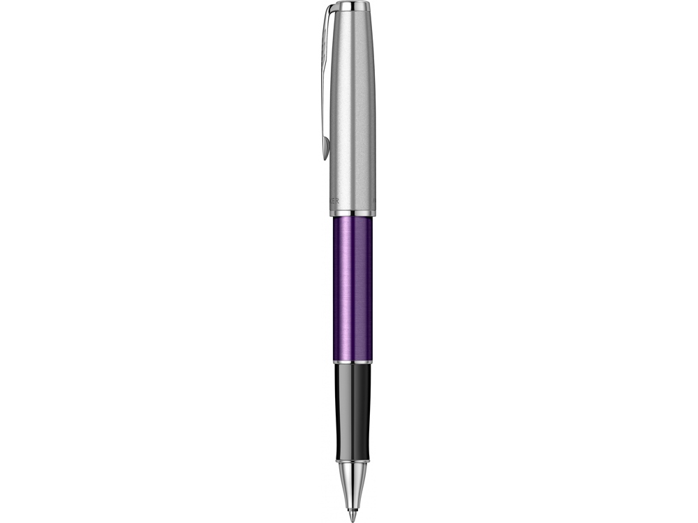 Ручка-роллер Parker «Sonnet Essentials Green SB Steel CT», серебристый_2