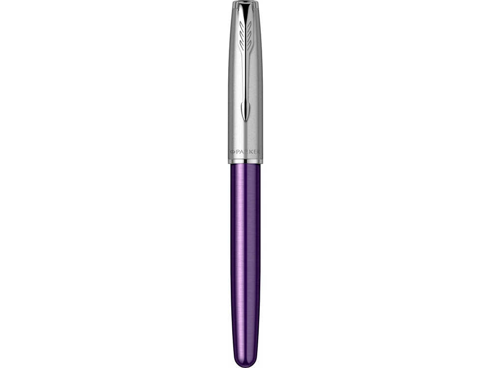 Ручка-роллер Parker «Sonnet Essentials Green SB Steel CT», серебристый_4