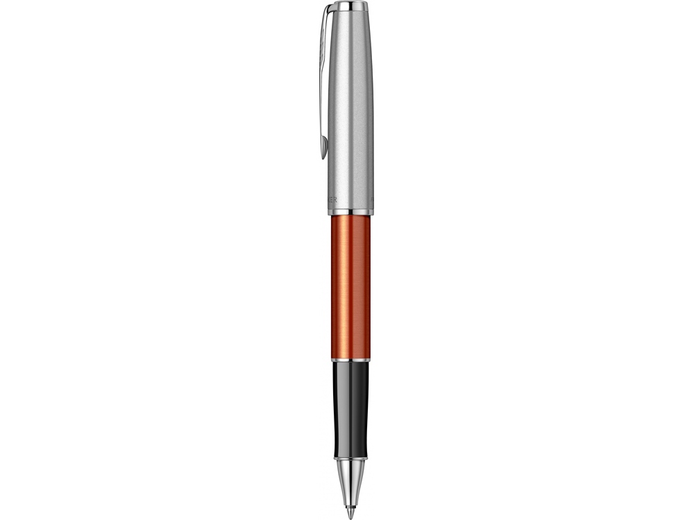 Ручка-роллер Parker «Sonnet Essentials Green SB Steel CT», оранжевый_2