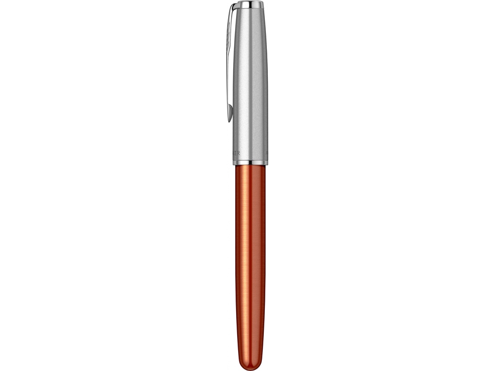 Ручка-роллер Parker «Sonnet Essentials Green SB Steel CT», оранжевый_5
