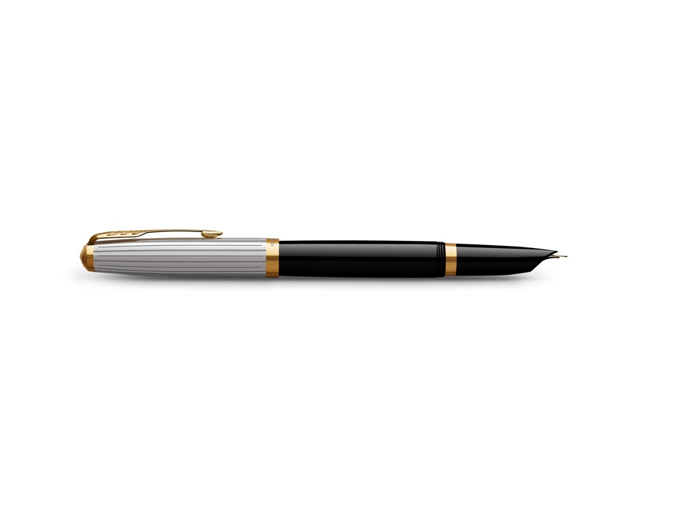 Ручка перьевая Parker 51 Premium, F/M, серебристый_3