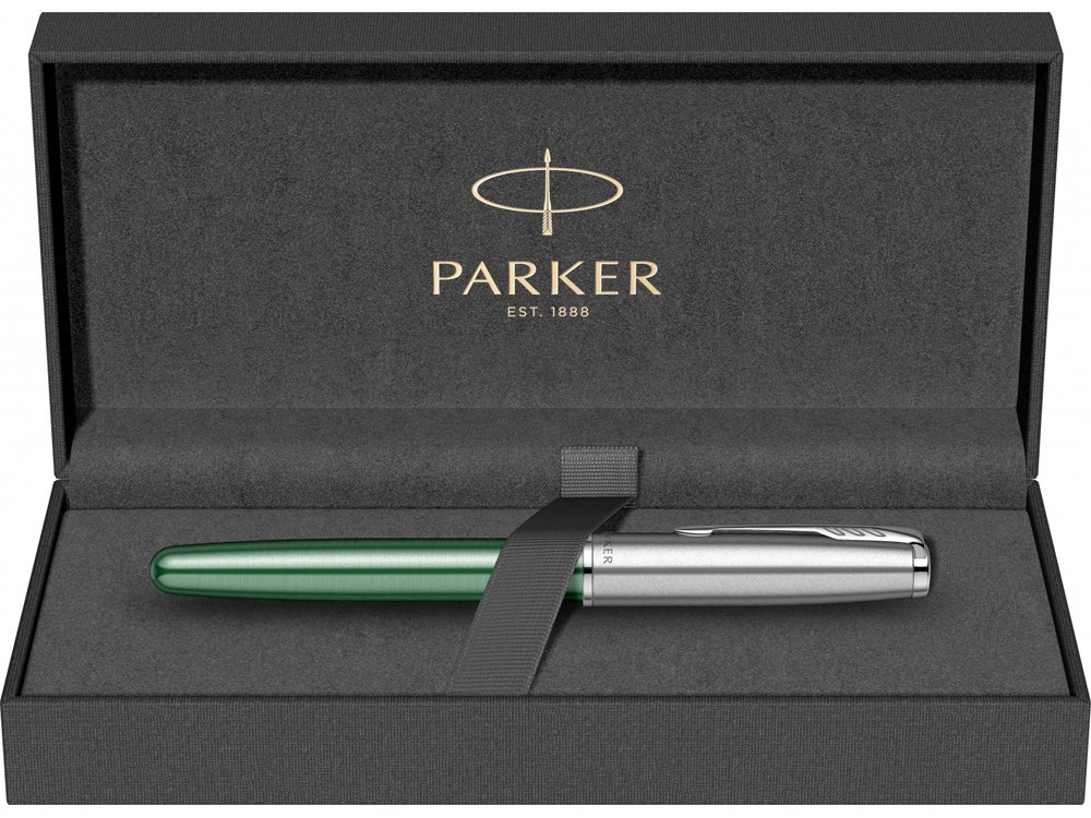 Ручка-роллер Parker «Sonnet Essentials Green SB Steel CT», зеленый_9