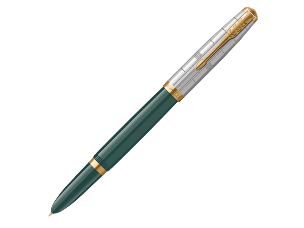 Ручка перьевая Parker 51 Premium, F/M, зеленый