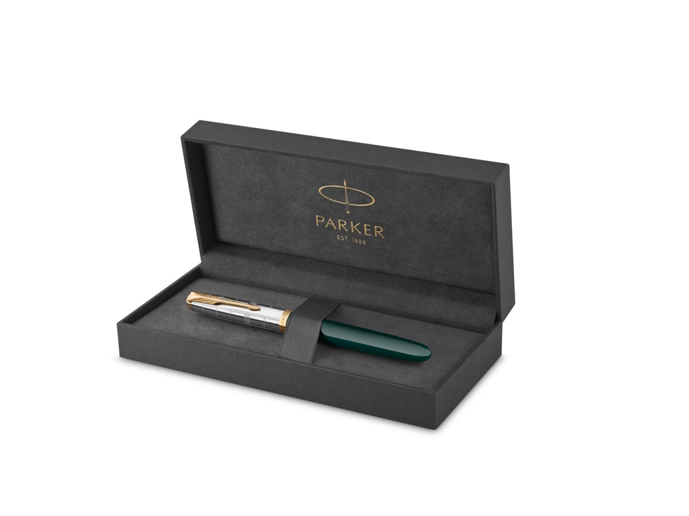 Ручка перьевая Parker 51 Premium, F/M, зеленый_5