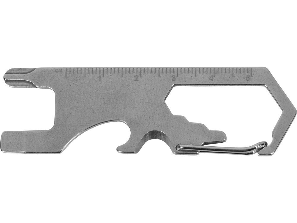 Мультиинструмент «Carabiner», серебристый_1