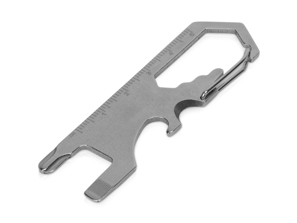 Мультиинструмент «Carabiner», серебристый