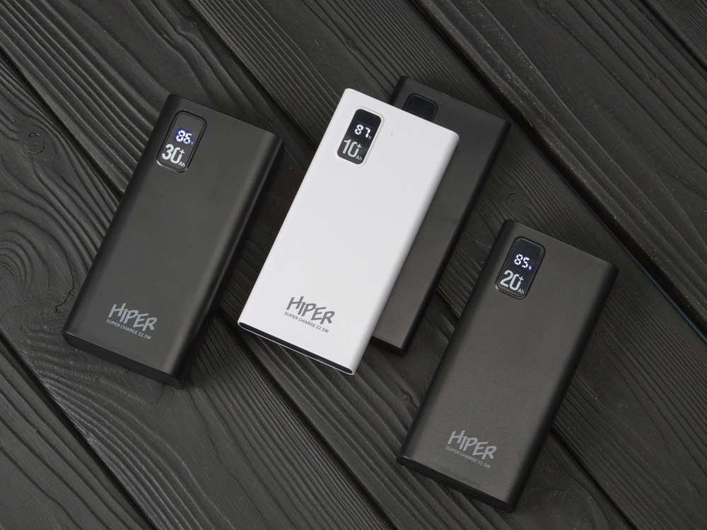 Портативный внешний аккумулятор «FAST», 30000 mAh, белый_11