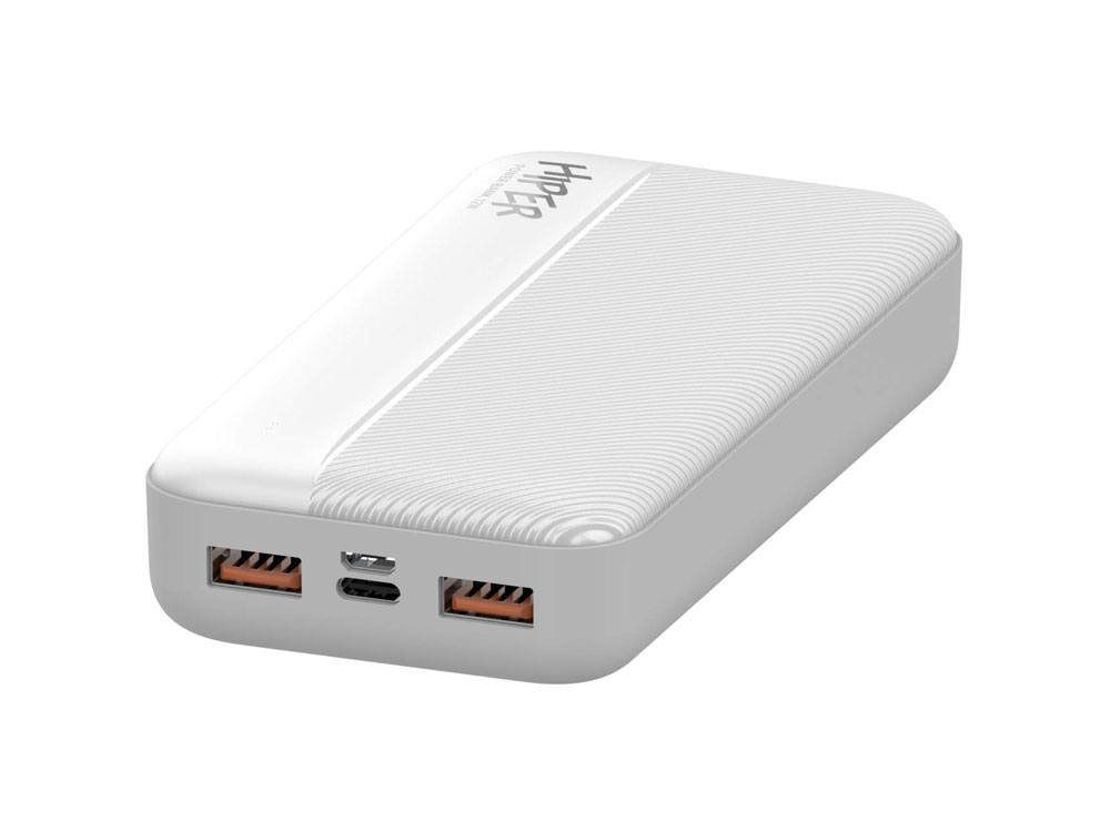 Портативный внешний аккумулятор «SM», 20000 mAh, белый_2
