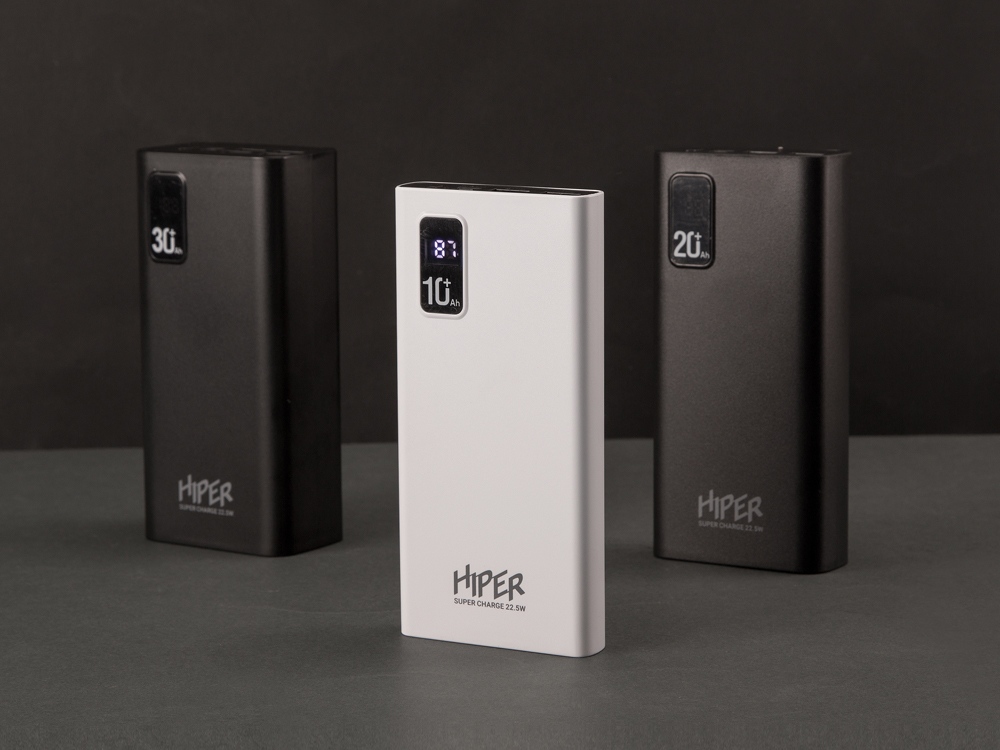 Портативный внешний аккумулятор «FAST», 30000 mAh, белый_10