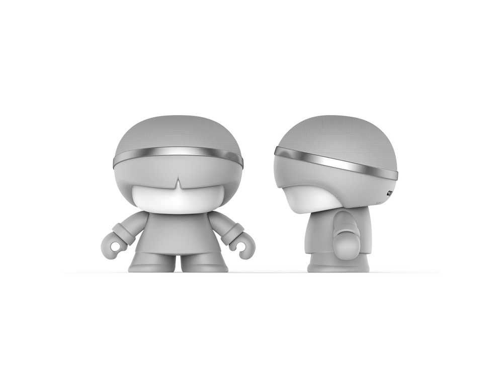 Портативный динамик Bluetooth «mini XBOY», серый_3