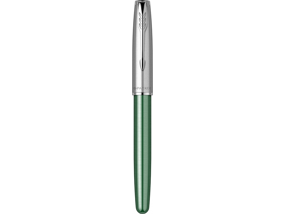 Ручка-роллер Parker «Sonnet Essentials Green SB Steel CT»_4