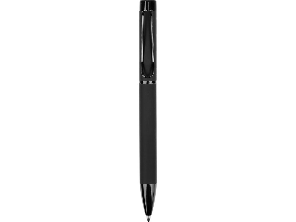 Металлическая шариковая ручка «Black Lama» soft-touch_1