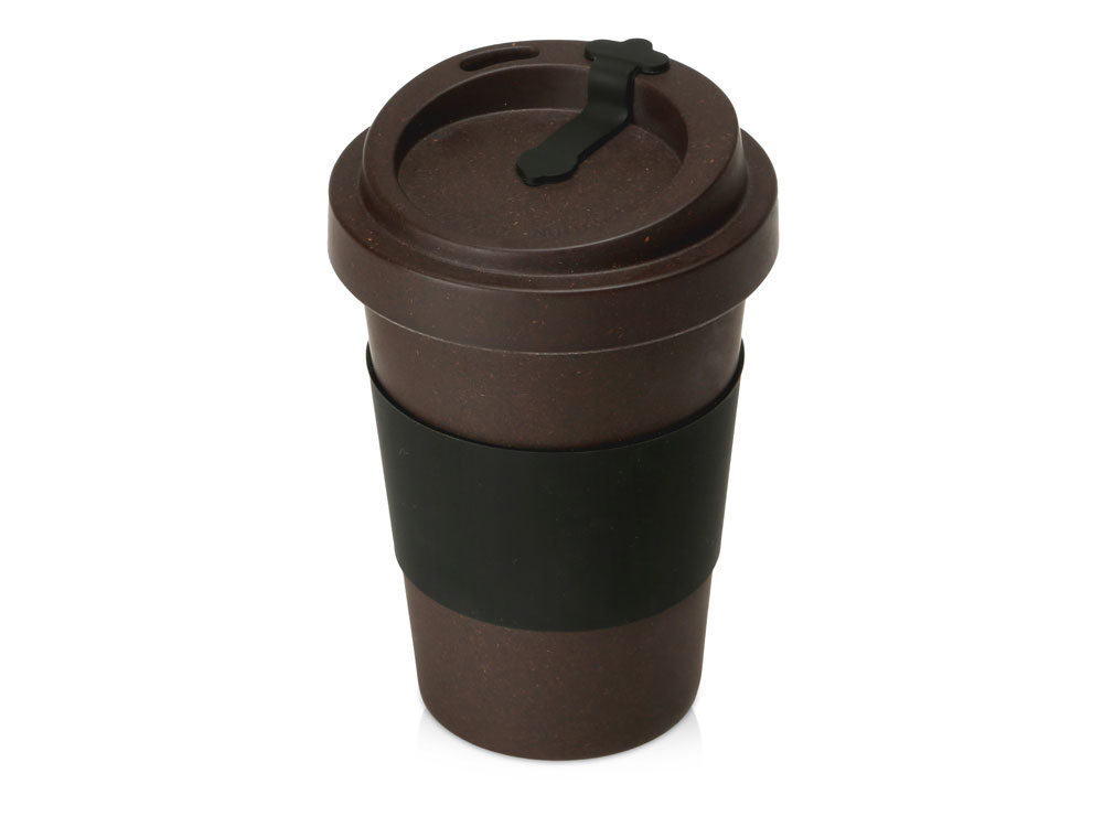 Стакан из кофе с силиконовой манжетой «Latte»_1