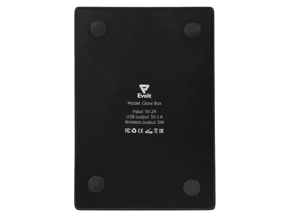 Настольное беспроводное зарядное устройство «Glow Box»_9