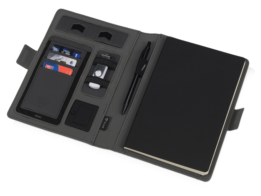 Органайзер с беспроводной зарядкой «Powernote», 5000 mAh_15