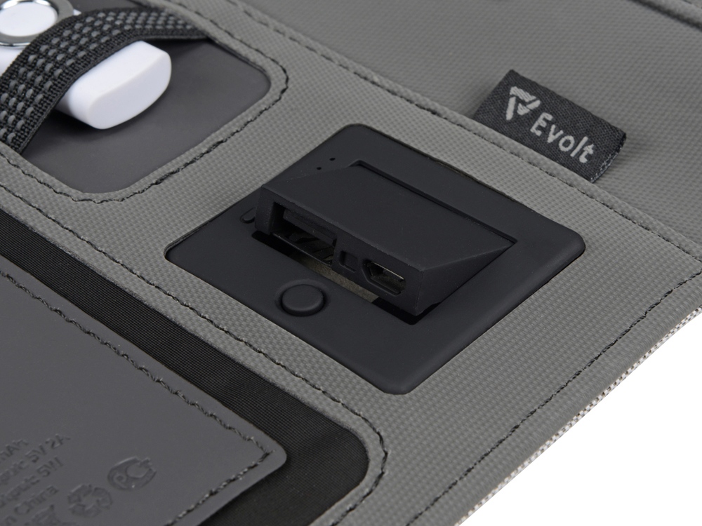 Органайзер с беспроводной зарядкой «Powernote», 5000 mAh_13