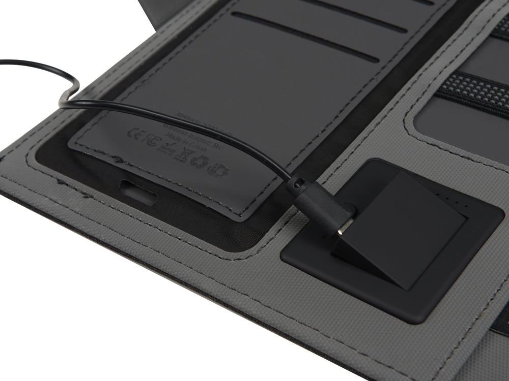 Органайзер с беспроводной зарядкой «Powernote», 5000 mAh_12